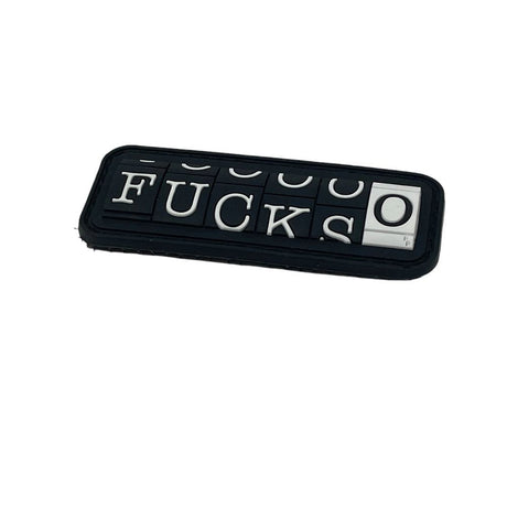 0 Fucks Patch + Sticker — alternate view 3