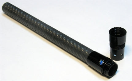 Deadlywind Fibur-X8 CF barrel Tippmann TMC & Stormer Freak XL Insert Barrel – 8.5" (No Porting) — alternate view 2