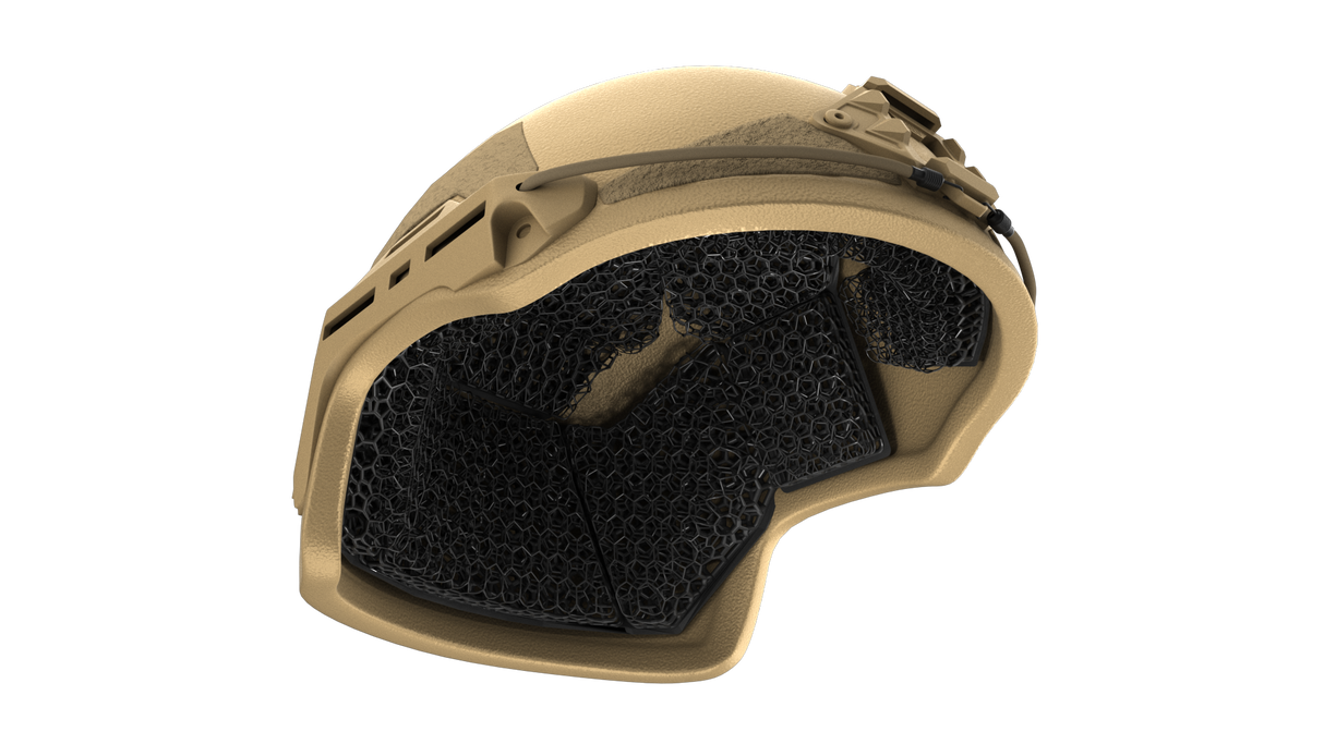 HHV Micro Lattice Helmet Pads (For ATE, FAST, MICH, ACH,ECH) — alternate view 3