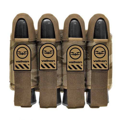 Alpha 4 Camo Paintball Harness – Black Camo