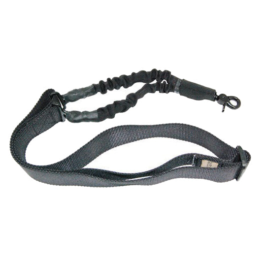 Guntec USA One Point Bungee Sling With QD Snap Hook – Black