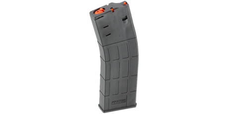 T4E TC 68 20-round .68 caliber magazine for T4E and TC68 markers, compatible with First Strike and shaped projectiles, featuring an orange follower