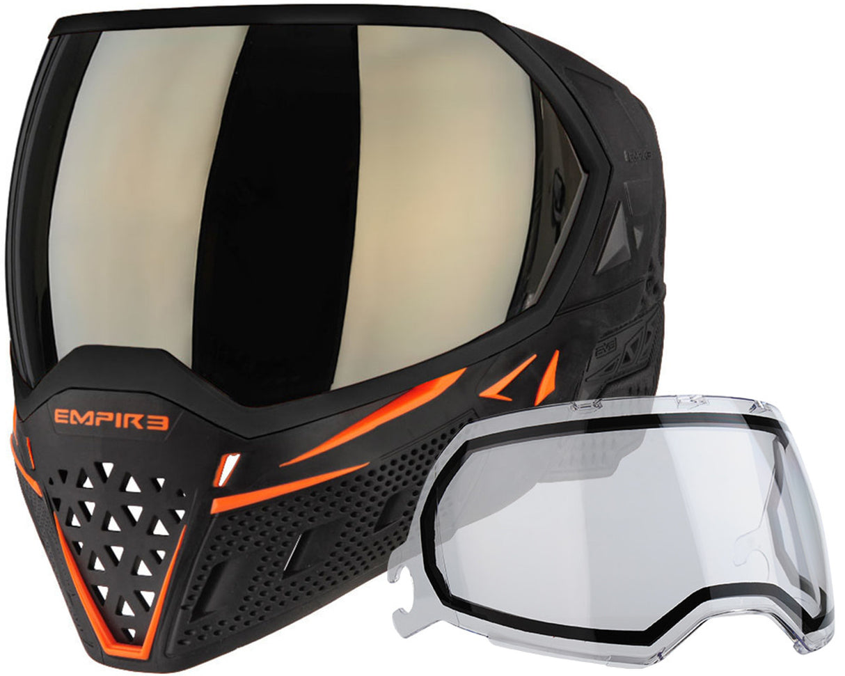 Empire EVS Goggle – Black/Orange — alternate view 8