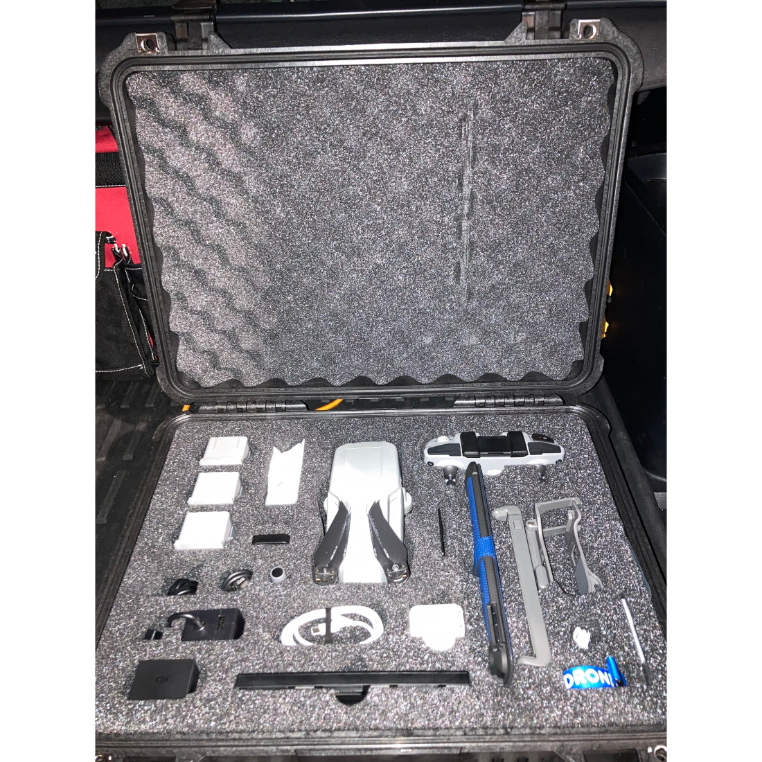 DJI Mavic Air 2 Case Pelican 1520 – ORANGE — alternate view 2