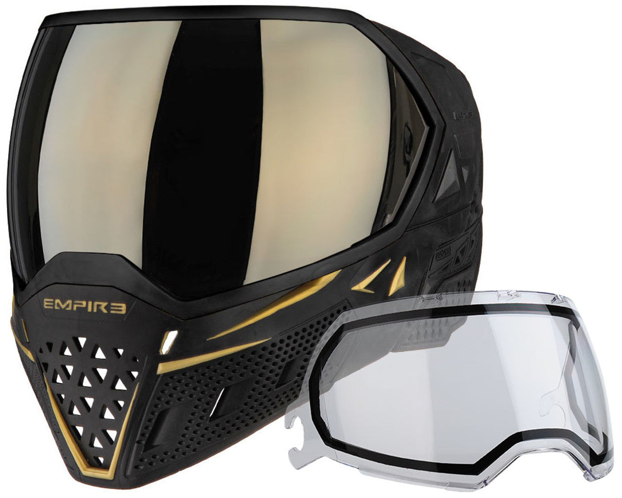 Empire EVS Goggle – Black/Gold — alternate view 4