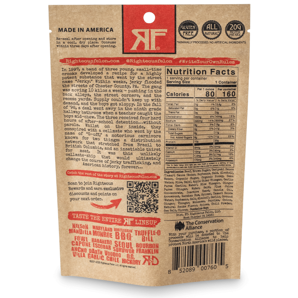 Teriyaki Balboa Beef Jerky — alternate view 6