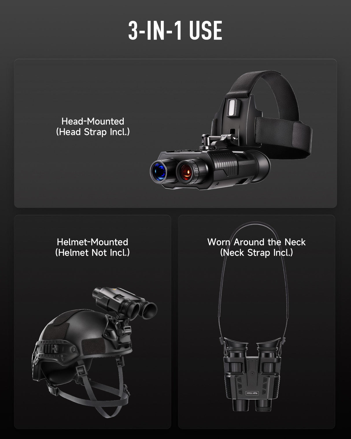 Head Mounted Night Vision Goggles — alternate view 8