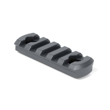 M-LOK Rail Section - 5 or 7 Slots - Made in USA - 10 Colors Available – Titanium — alternate view 19