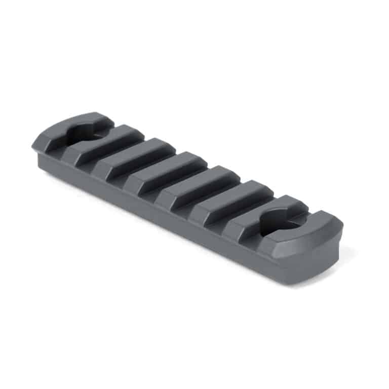 M-LOK Rail Section - 5 or 7 Slots - Made in USA - 10 Colors Available – Titanium — alternate view 20