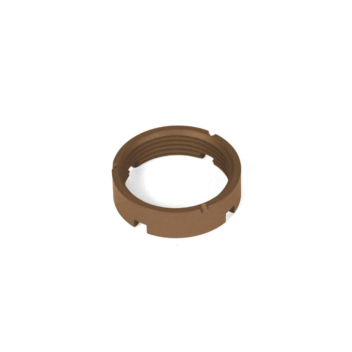 AT3™ Castle Nut for AR-15 Buffer Tubes - 9 Colors Available – Flat Dark Earth — alternate view 7