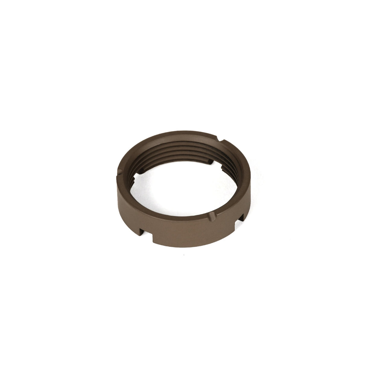 AT3™ Castle Nut for AR-15 Buffer Tubes - 9 Colors Available – Blue — alternate view 3