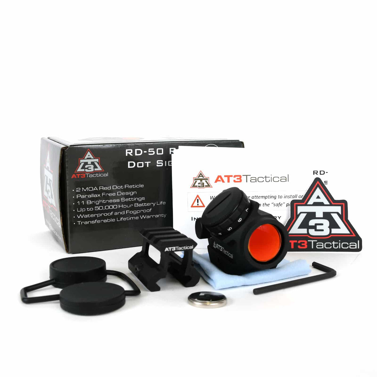 RD-50 PRO™ Micro Red Dot with Cantilever Riser Mount — alternate view 7