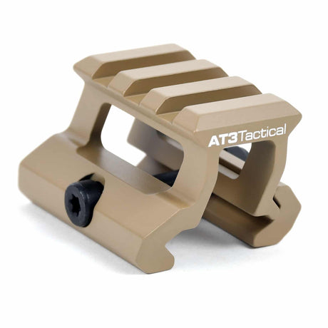 Tactical PRO-MOUNT Mini Riser Mount – .83 or 1 Inch Height Lightweight Cantilever Mount – Black — alternate view 2