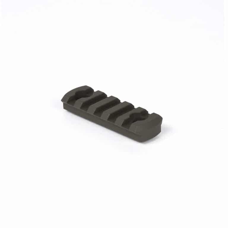 M-LOK Rail Section - 5 or 7 Slots - Made in USA - 10 Colors Available – Grey — alternate view 7