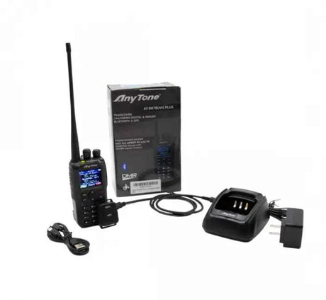 Anytone At-D878uvii Plus Digital Dmr Dual-Band Handheld Commercial Radio with Encryption Capabilities — alternate view 4