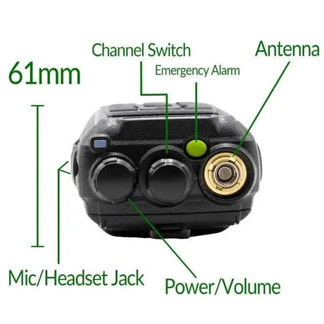Anytone At-D878uvii Plus Digital Dmr Dual-Band Handheld Commercial Radio with Encryption Capabilities — alternate view 5