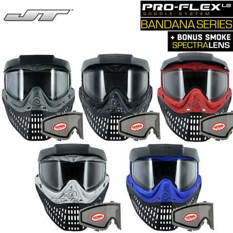 JT Spectra Proflex Thermal Goggle – Cobalt w/ Clear & Chrome Thermal Lens — alternate view 3
