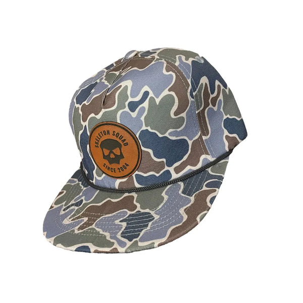 Bryan Co. Snapback Hat – Blue Camo