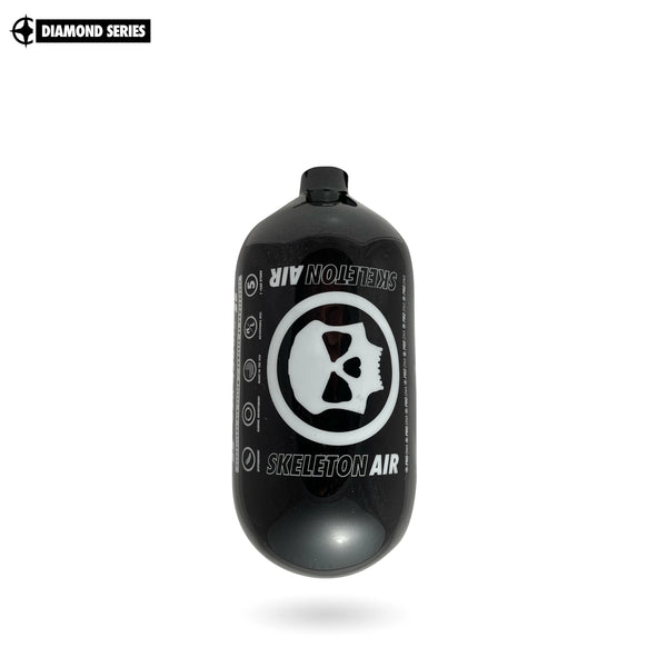 "Diamond Series" Skeleton Air Hyperlight Air Tank 80ci (Bottle Only) – Black / White