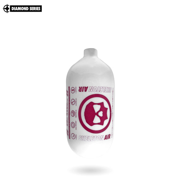 "Diamond Series" Skeleton Air Hyperlight Air Tank 80ci (Bottle Only) – Pearl / Pink — alternate view 6