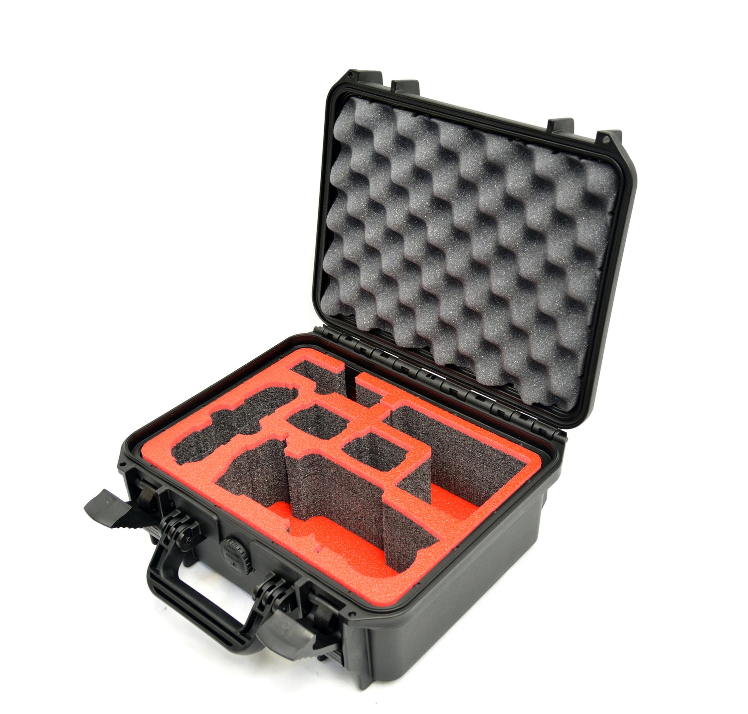 DJI Mavic 2 Red Topguard Custom Foam Doro Case — alternate view 3