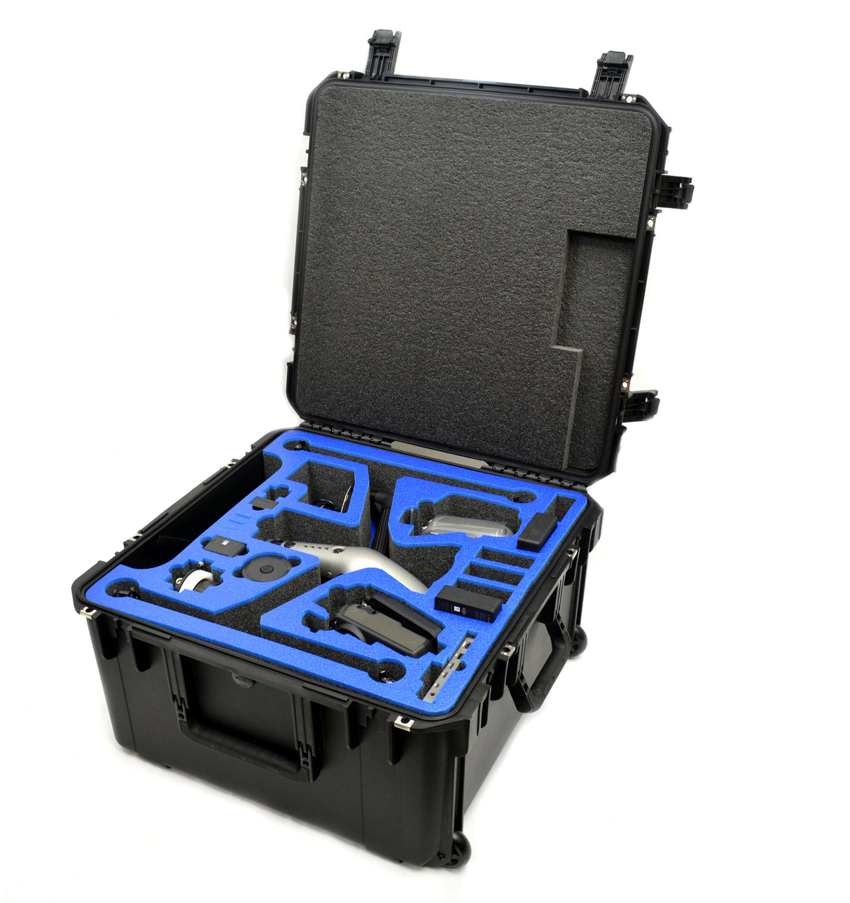 DJI Inspire 2 Travel Mode Blue Topguard Custom Foam — alternate view 6
