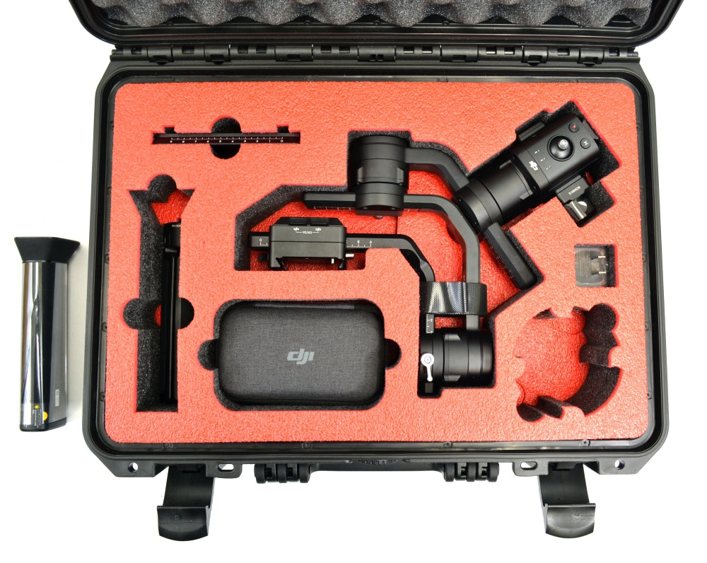 DJI Ronin S Red Topguard Custom Foam Doro Case — alternate view 4