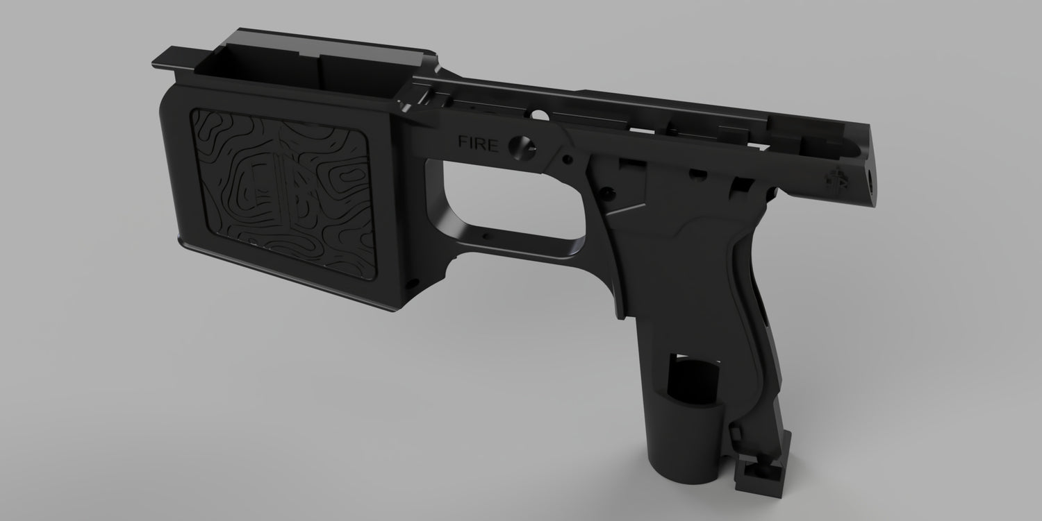 CS Magfed Innovations EMF100 Air-Thru Stock & HRTI Lower Grip Bundle — alternate view 2
