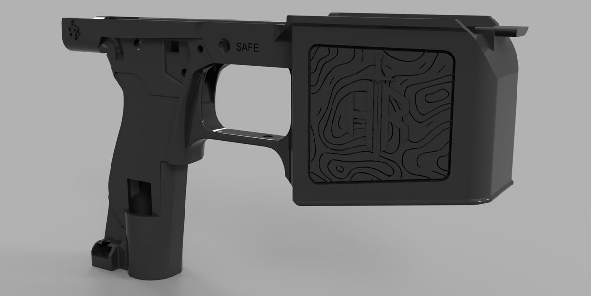 CS Magfed Innovations EMF100 Air-Thru Stock & HRTI Lower Grip Bundle