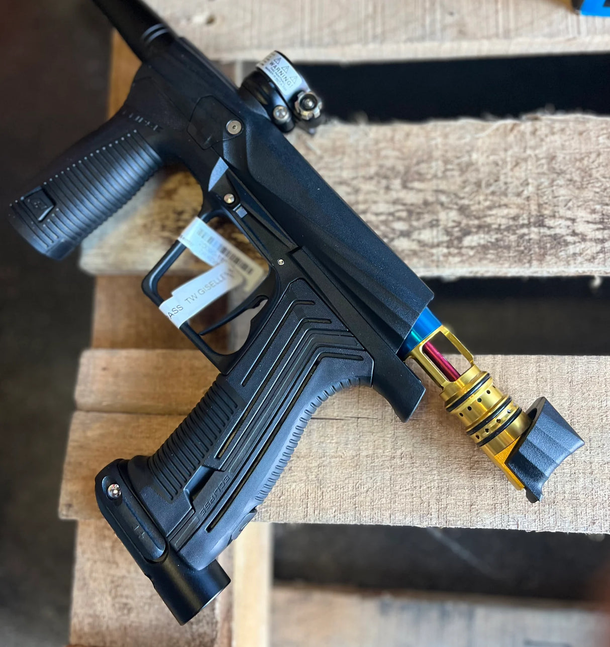 Planet Eclipse ETHA3, Etha 3M, GTEK 170R, M170, 160R, GMEK Whisper Drive Chamber - GOLD — alternate view 4