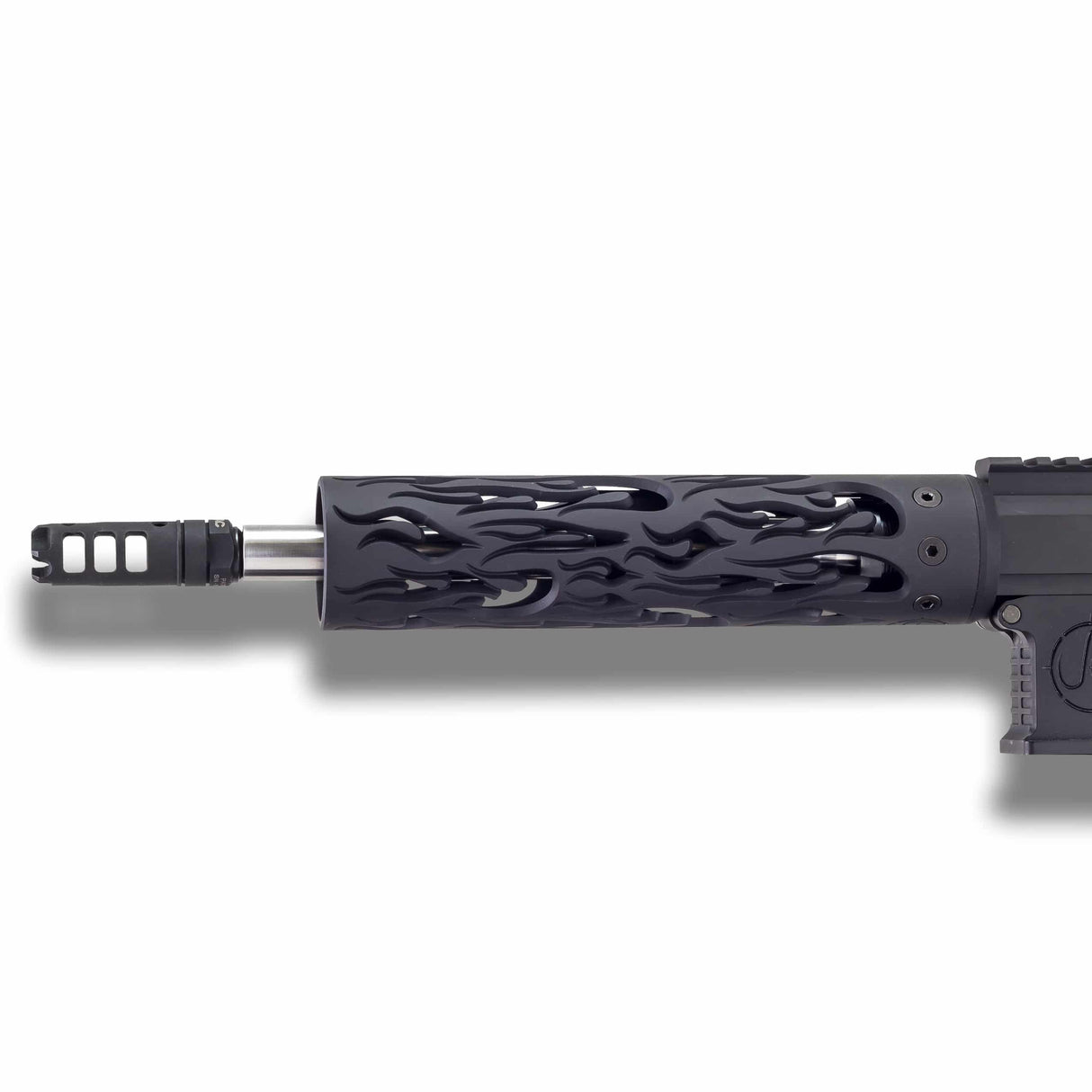 Unique AR's Flames Handguard – 9" — alternate view 2