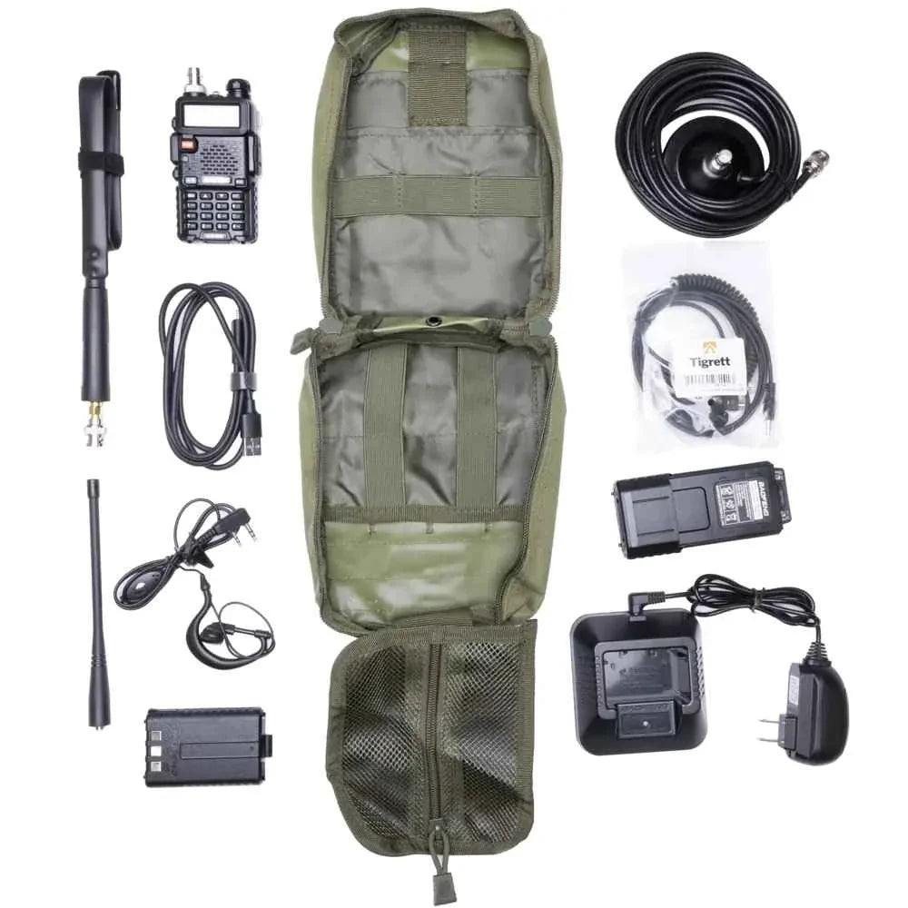Radio Go Bag with Baofeng BF-F8HP 8 Watt Programmed Vehicle Radio and Nagoya NA771 – Multicam BF-F8HP With Nagoya — alternate view 2