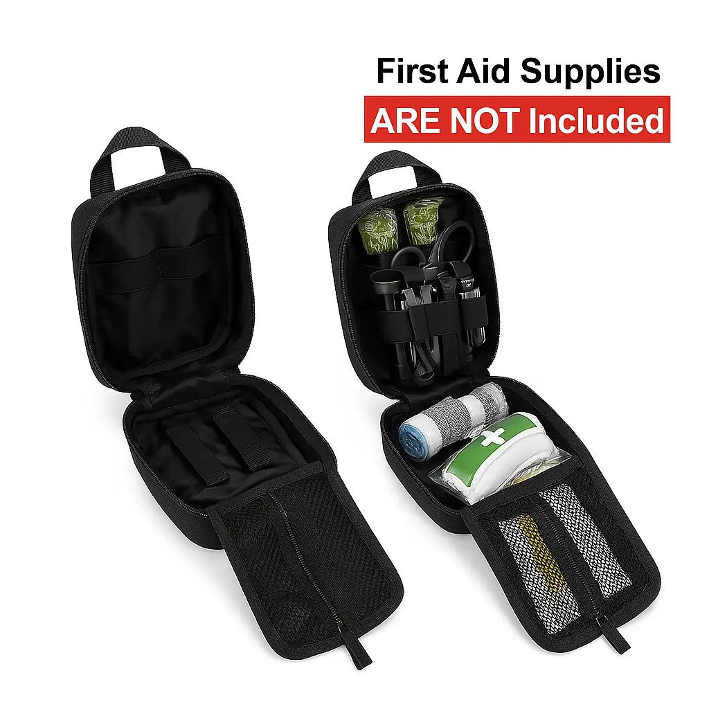 Ham Radio Go Bag with Tear-Away Velcro Back - Molle Compatible, Multi-Pocket Design for Radios, Cables, and Gear — alternate view 8