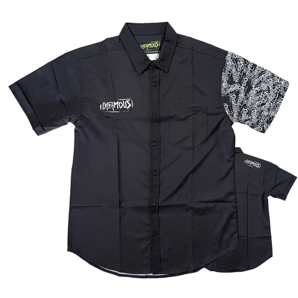 Dryfit Button Down Shirt – Sinaloa Sniper — alternate view 5