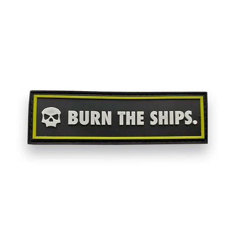Burn the Ships Mid Patch – Black Volt — alternate view 2
