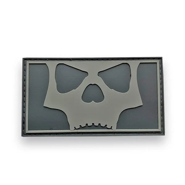 Icon Skull Full Patch – Grey