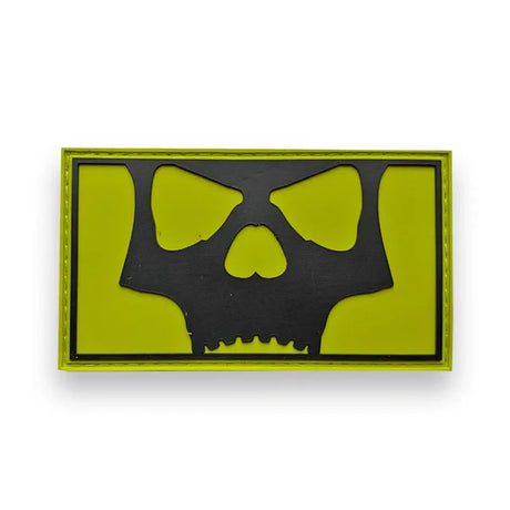 Icon Skull Full Patch – Volt Black — alternate view 2