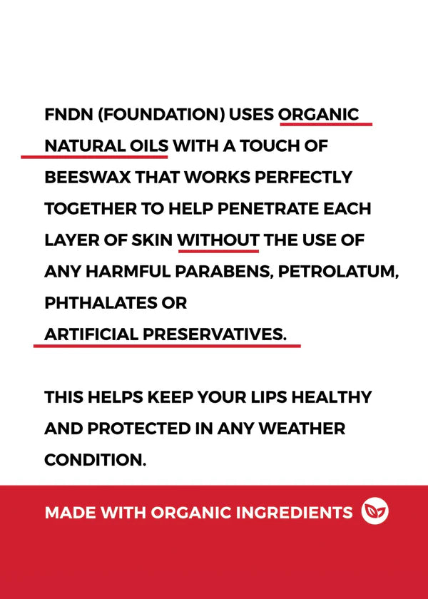 Fndn® Lip Therapy - Blackberry Pomegranate | 3-pack – Individual — alternate view 2