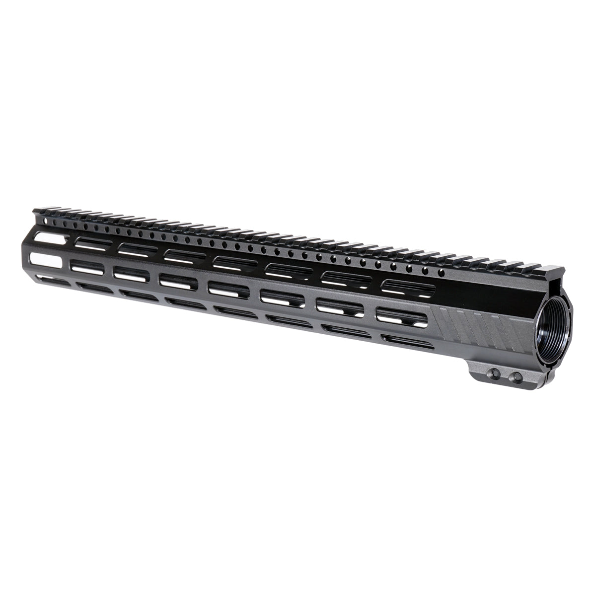 JE Machine AR-15 Ultra-Lightweight Minimalist Handguard 15", No Anti-Rotation Tabs, M-LOK Compatible — alternate view 4