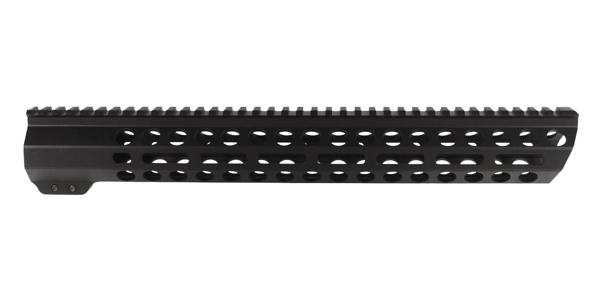 Davidson Defense Black Diamond Series "Executive" 12" M-Lok Slant Pro Handguard - Made in USA — alternate view 4