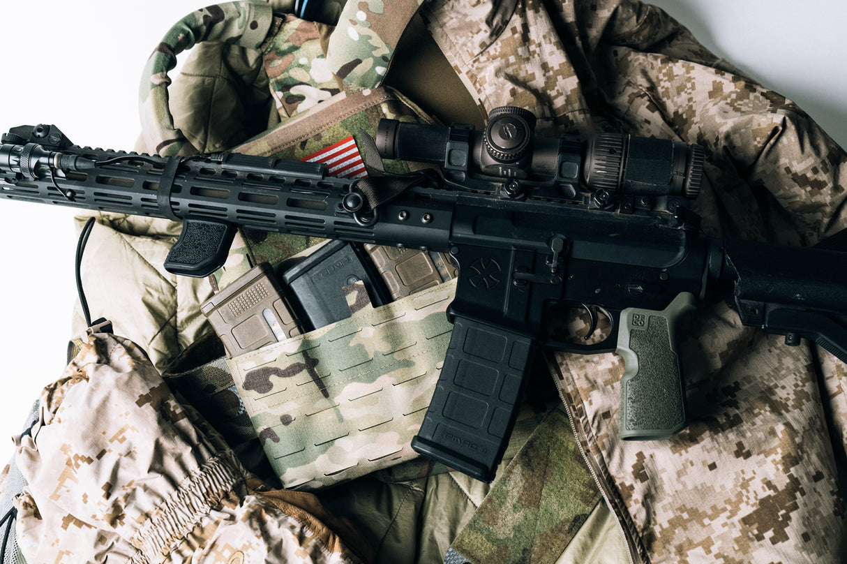 Die Free Co “Kung Fu” Pistol Grip — AR-15 / AR-10 (Black, OD, FDE, Grey)