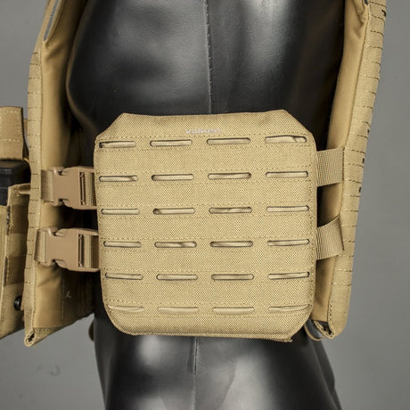 Valken Laser Cut Side Panels – 6x6 Plate Carrier Side Inserts – Dessert/Tan — alternate view 3