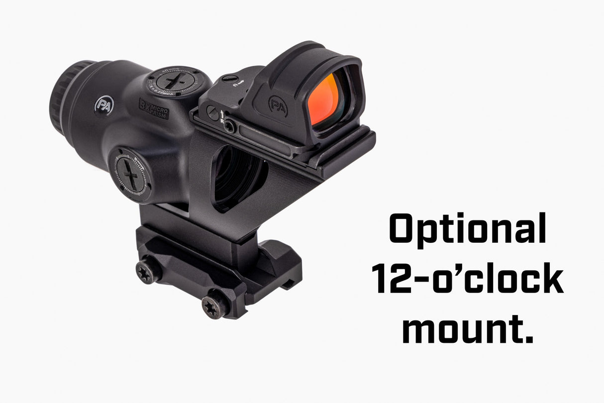 Primary Arms SLx 3X MicroPrism™ Scope - Red Illuminated ACSS Raptor Reticle - 5.56 / .308 - Yard — alternate view 4