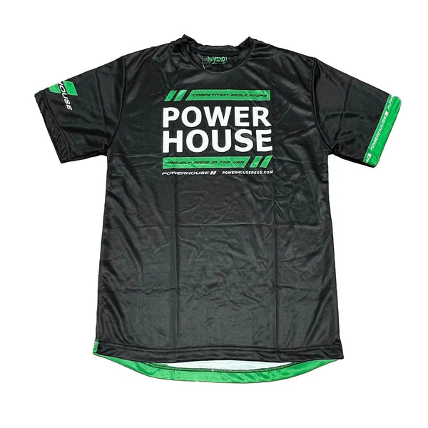 Dryfit Tech T-shirt - Powerhouse – Powerhouse Green — alternate view 2