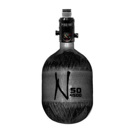 Lite Carbon Fiber Air Tank - 50/4500 – Ultralite Aluminum Bonnet Regulator — alternate view 2