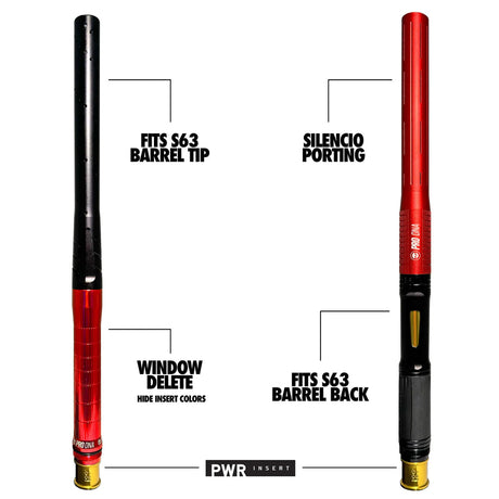 SILENCIO™ POWER GRIP BARREL BACK (S63 AND PWR COMPATIBLE) – Gloss — alternate view 3