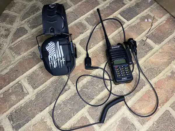 SMC (Shoot, Move Communicate) Baofeng UV9R, GT-3WP Cable to Connect to Electronic Earmuffs by Tigrett Outdoors — alternate view 3