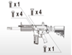 TGR 2 Complete Screw Kit