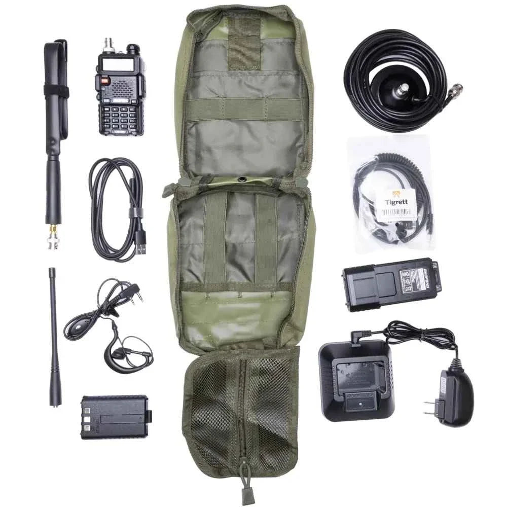 Radio Go Bag with Programmed Baofeng UV5R 8 Watt for Vehicles – Multicam UV5R — alternate view 2