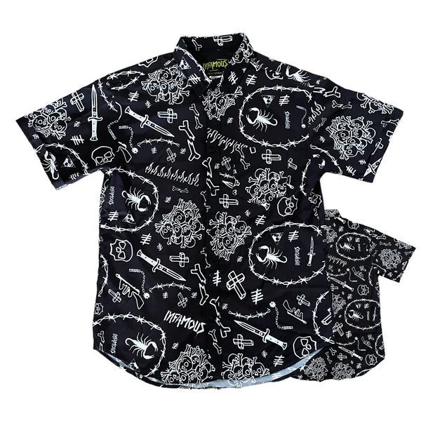 Dryfit Button Down Shirt – Sinaloa Sniper